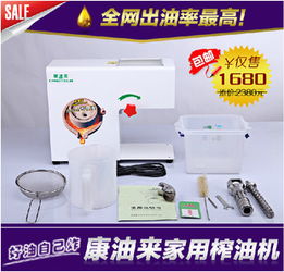 全自動家用榨油機 數碼電動家庭榨油機 小型炸油機 廠家批發